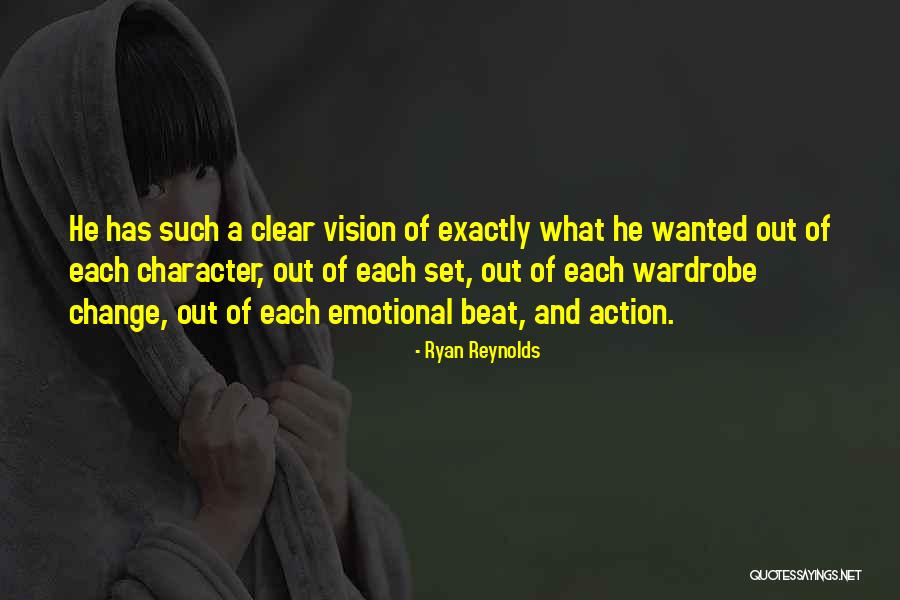 Action And Vision Quotes By Ryan Reynolds