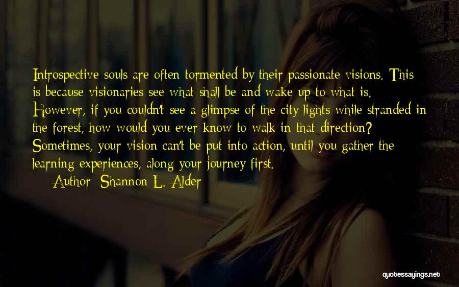 Action And Vision Quotes By Shannon L. Alder