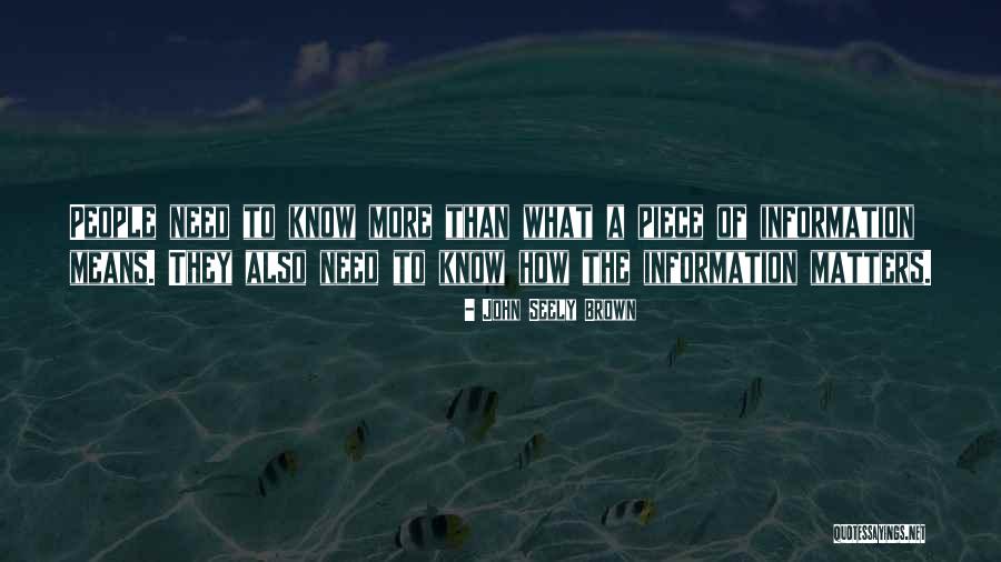 Action By Mirillis Quotes By John Seely Brown Action By Mirillis Quotes By John Seely Brown