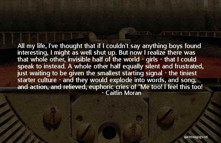 Action Instead Of Words Quotes By Caitlin Moran Action Instead Of Words Quotes By Caitlin Moran