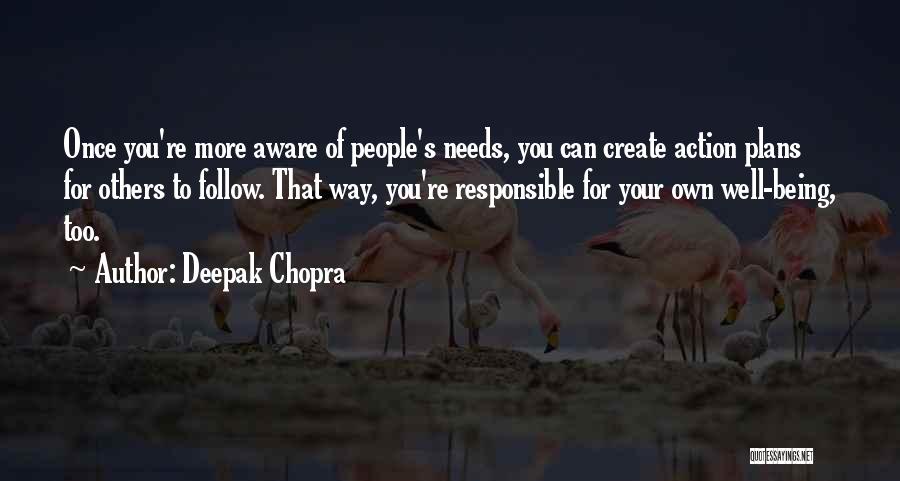 Action Plans Quotes By Deepak Chopra