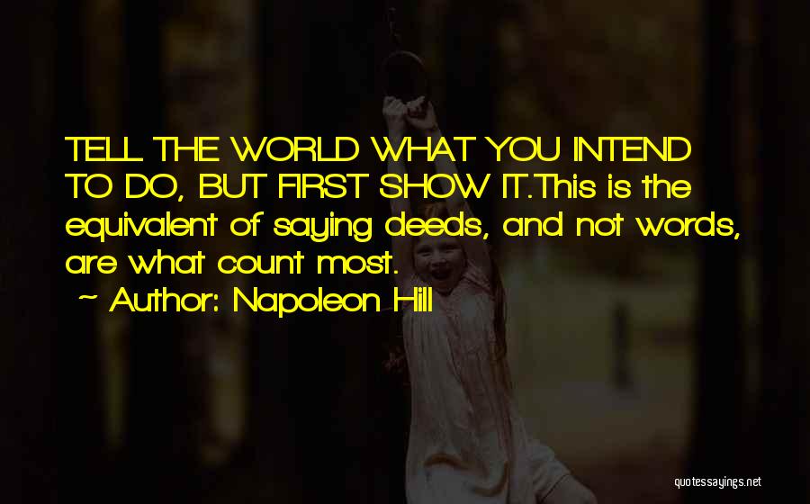 Action Plans Quotes By Napoleon Hill