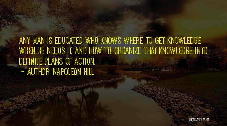 Action Plans Quotes By Napoleon Hill