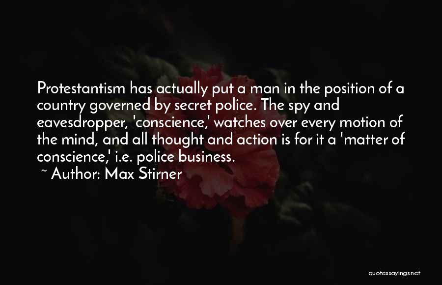 Action Position Quotes By Max Stirner