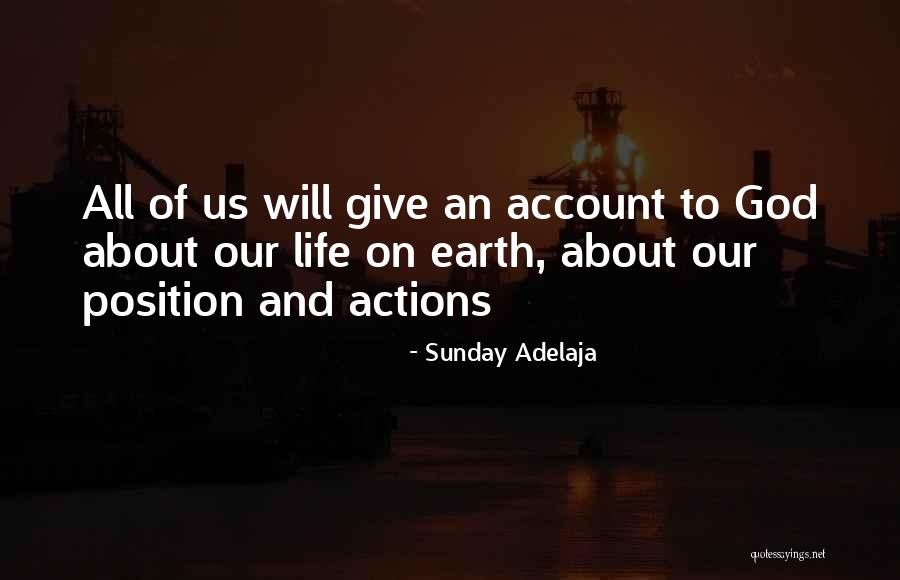 Action Position Quotes By Sunday Adelaja