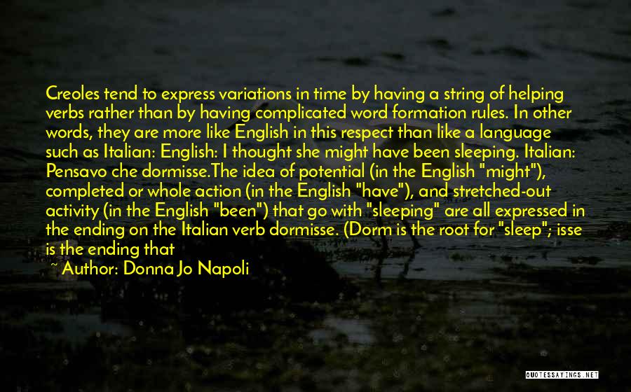 Action Rather Than Words Quotes By Donna Jo Napoli