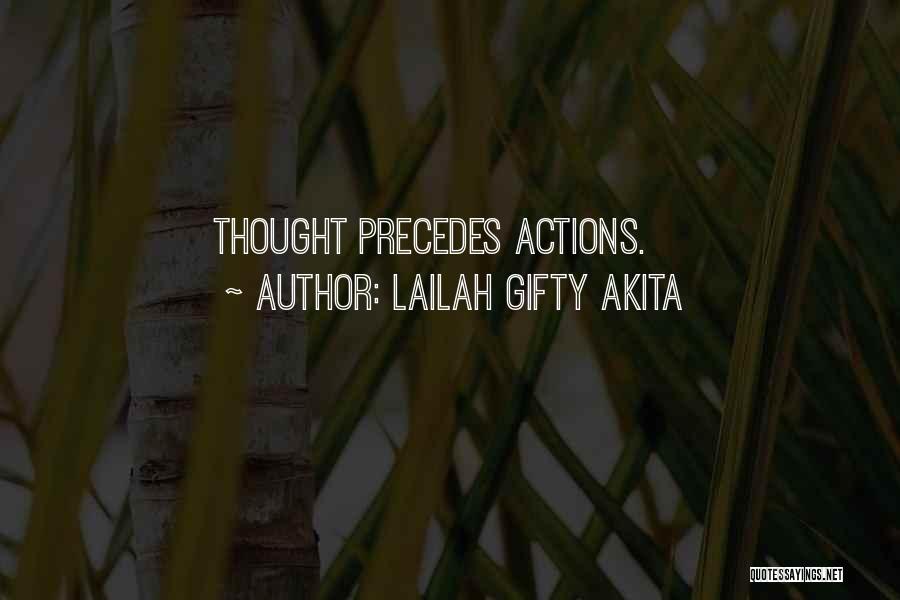 Action Rather Than Words Quotes By Lailah Gifty Akita