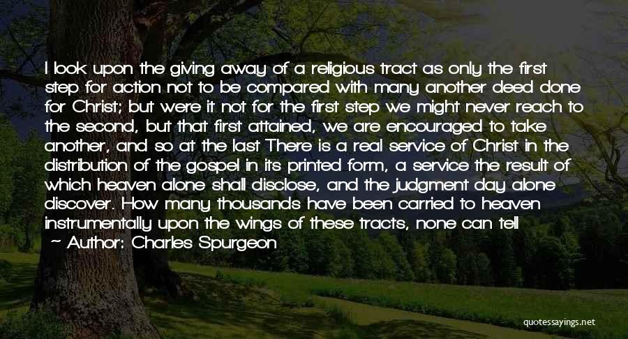 Action Step Quotes By Charles Spurgeon
