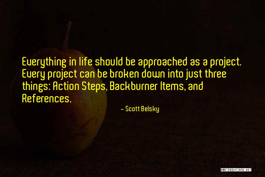 Action Steps Quotes By Scott Belsky Action Steps Quotes By Scott Belsky