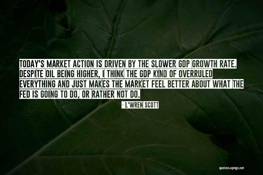 Action Today Quotes By L'Wren Scott Action Today Quotes By L'Wren Scott