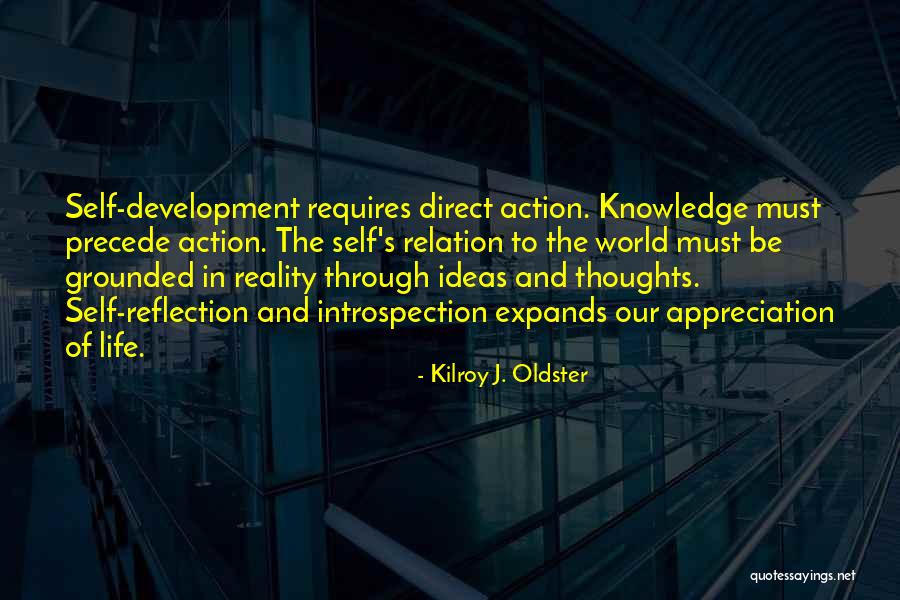 Action Vs Reflection Quotes By Kilroy J. Oldster Action Vs Reflection Quotes By Kilroy J. Oldster