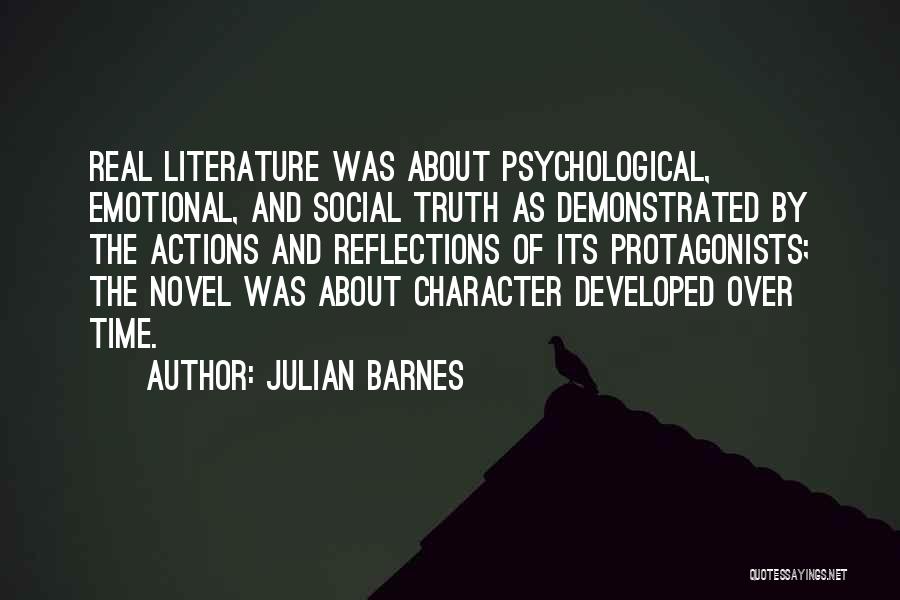 Actions And Character Quotes By Julian Barnes