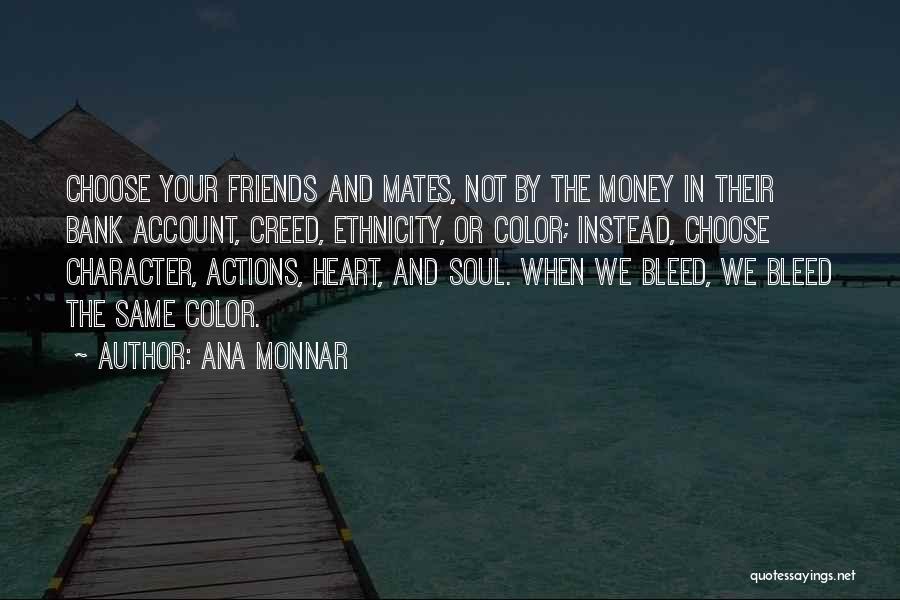 Actions And Love Quotes By Ana Monnar