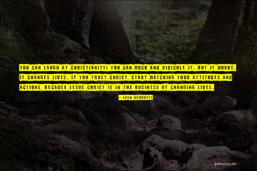 Actions And Trust Quotes By Josh McDowell Actions And Trust Quotes By Josh McDowell