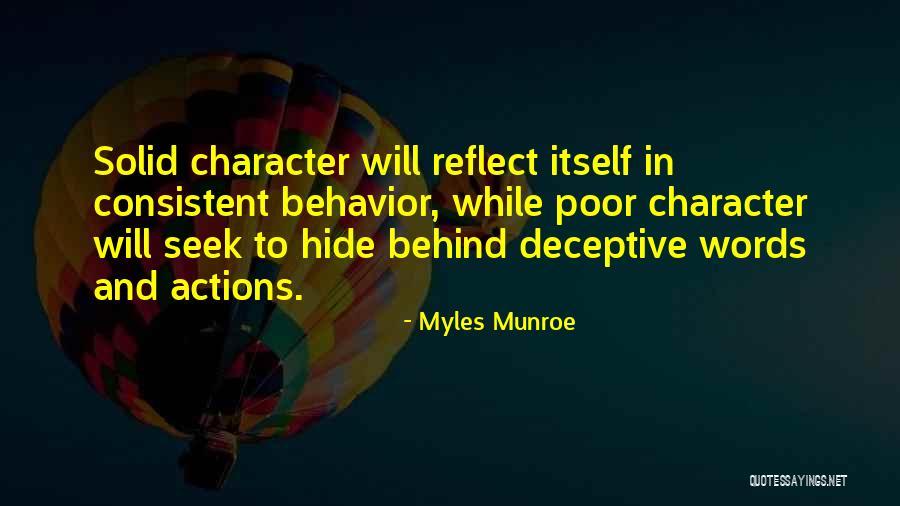 Actions In Relationships Quotes By Myles Munroe