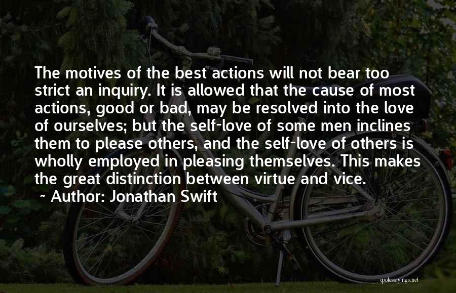 Actions Of Others Quotes By Jonathan Swift