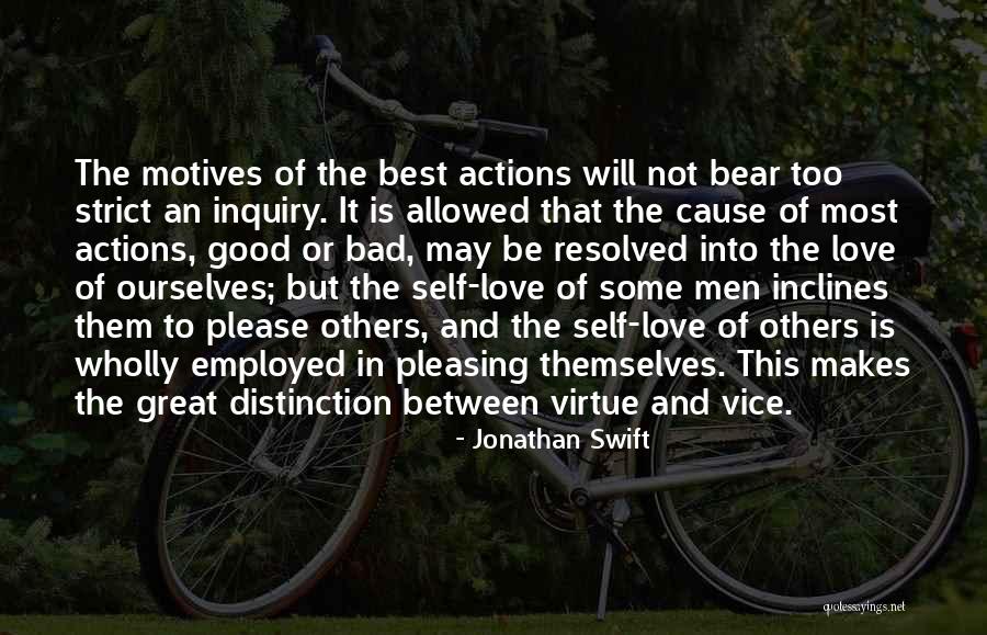 Actions Of Others Quotes By Jonathan Swift