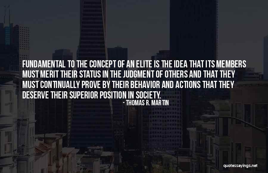 Actions Of Others Quotes By Thomas R. Martin