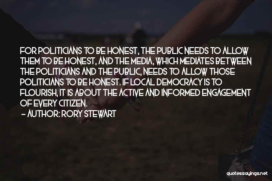 Active Citizen Quotes By Rory Stewart