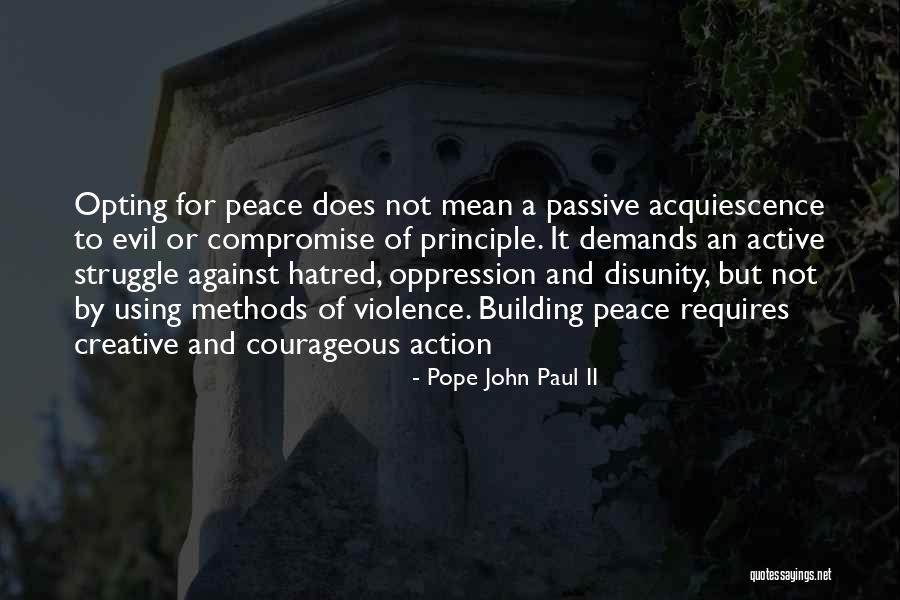 Active Evil Quotes By Pope John Paul II Active Evil Quotes By Pope John Paul II