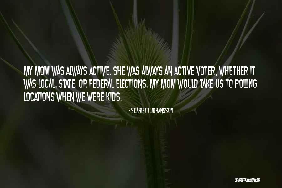 Active Kids Quotes By Scarlett Johansson Active Kids Quotes By Scarlett Johansson