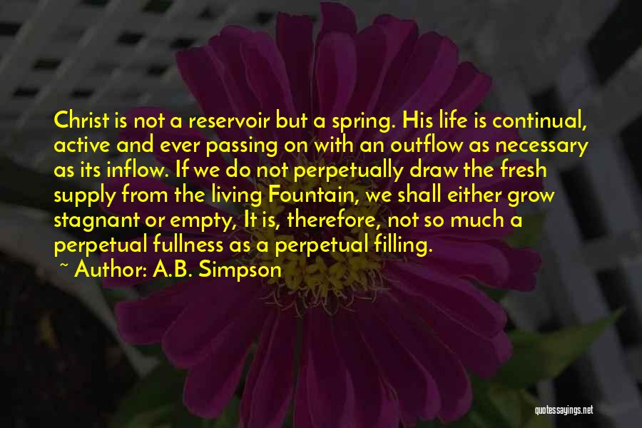 Active Life Quotes By A.B. Simpson