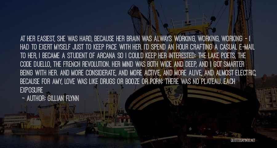 Active Mind Quotes By Gillian Flynn