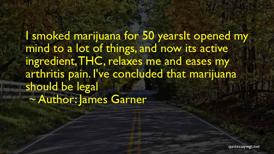 Active Mind Quotes By James Garner