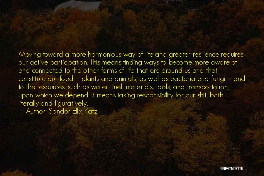 Active Participation Quotes By Sandor Ellix Katz