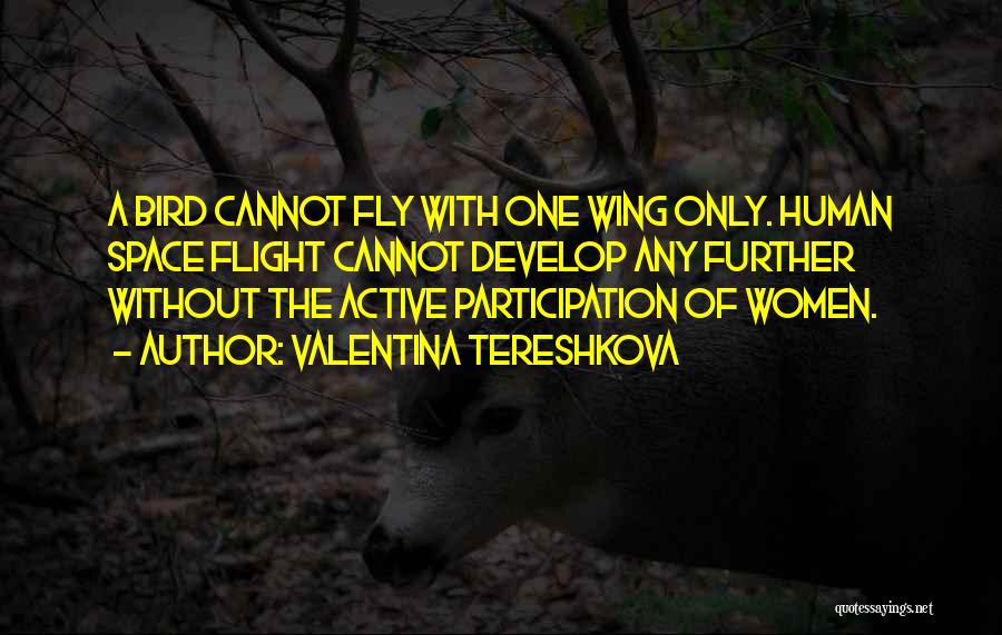 Active Participation Quotes By Valentina Tereshkova