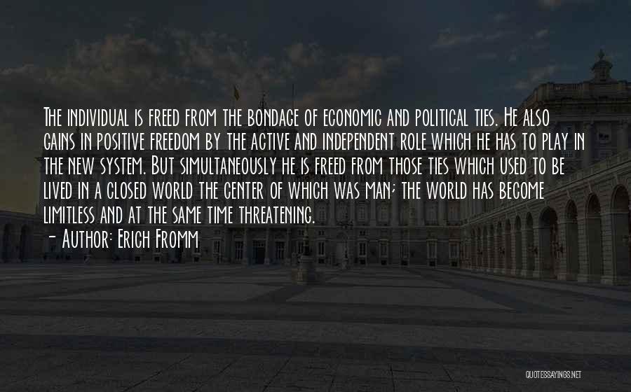 Active Play Quotes By Erich Fromm