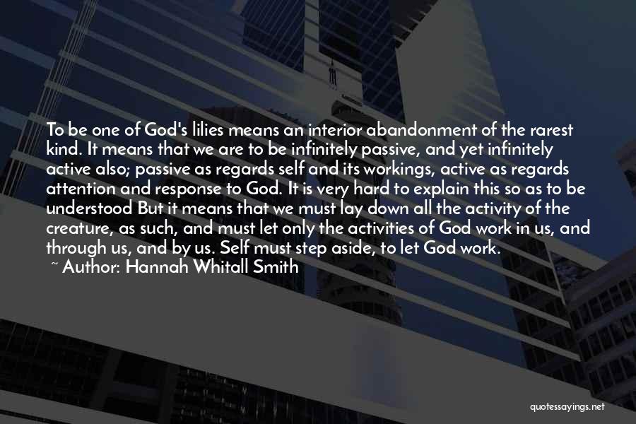 Active Quotes By Hannah Whitall Smith