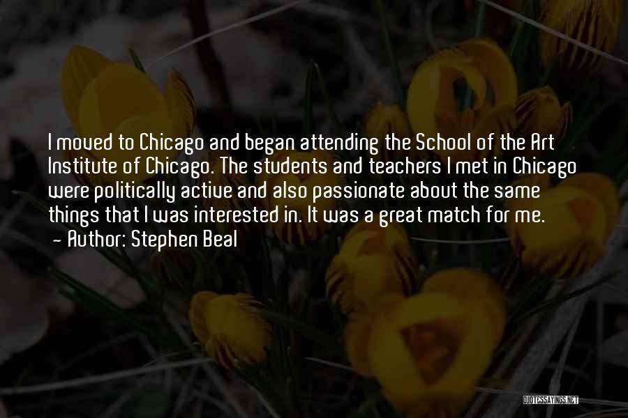 Active Students Quotes By Stephen Beal