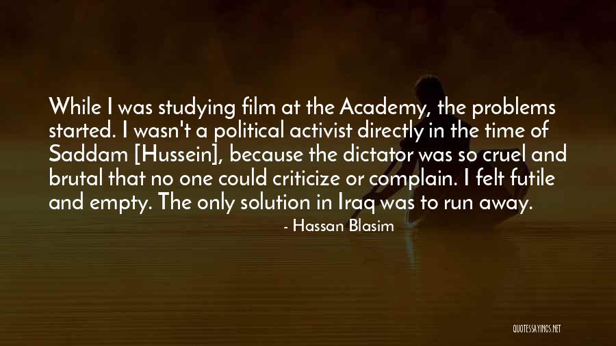 Activist Quotes By Hassan Blasim Activist Quotes By Hassan Blasim
