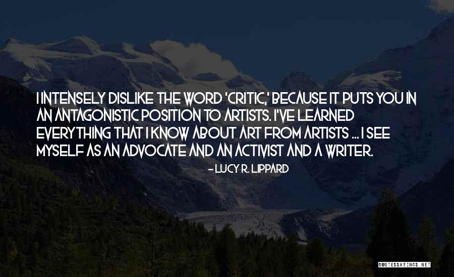 Activist Quotes By Lucy R. Lippard Activist Quotes By Lucy R. Lippard