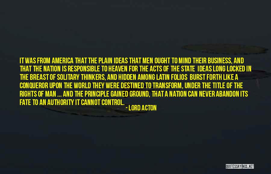 Acton Quotes By Lord Acton