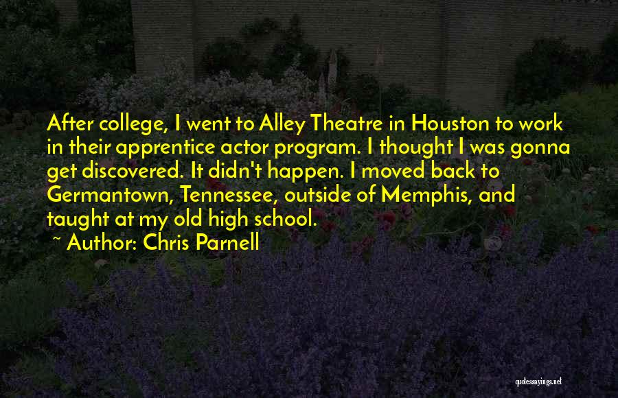 Actor Quotes By Chris Parnell