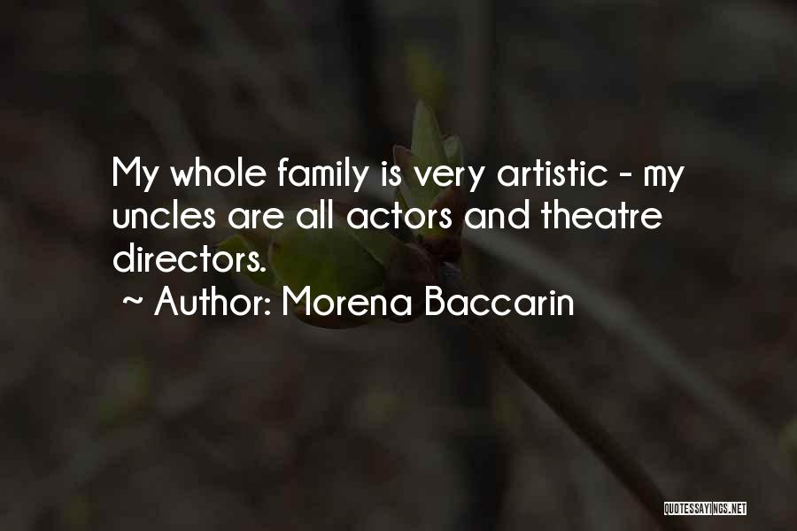 Actors And Directors Quotes By Morena Baccarin