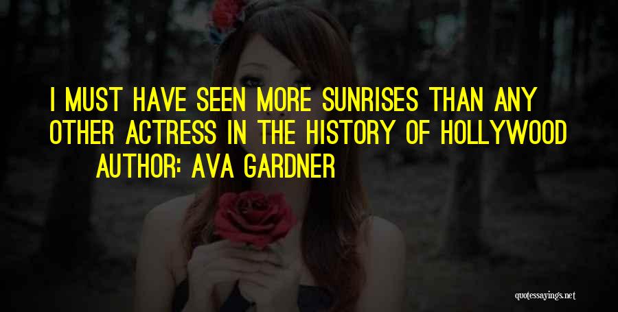 Top 2 Actress Ava Gardner Quotes Sayings