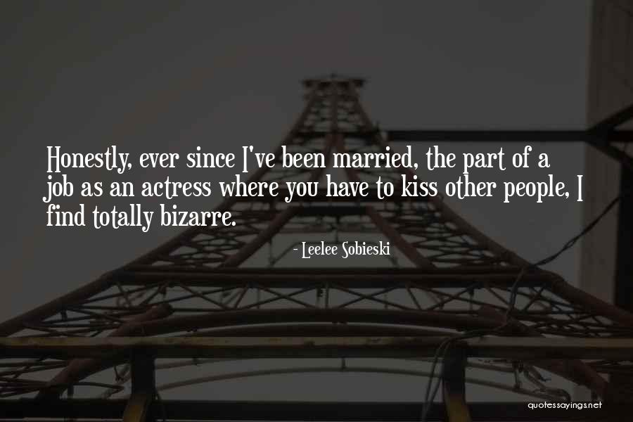 Actress Was Married Quotes By Leelee Sobieski Actress Was Married Quotes By Leelee Sobieski