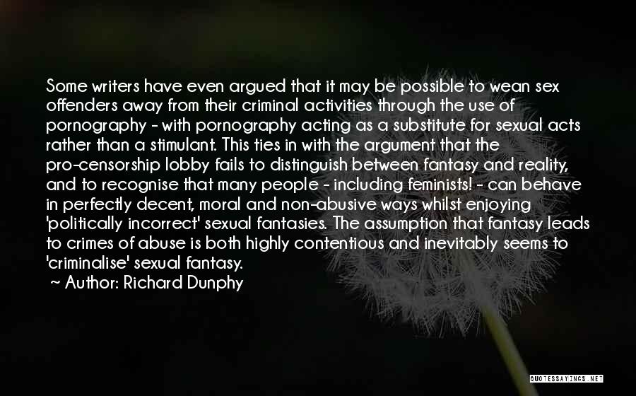 Acts Of Violence Quotes By Richard Dunphy