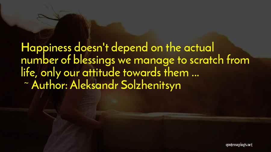 Actual Life Quotes By Aleksandr Solzhenitsyn