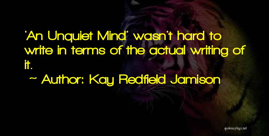Actual Quotes By Kay Redfield Jamison
