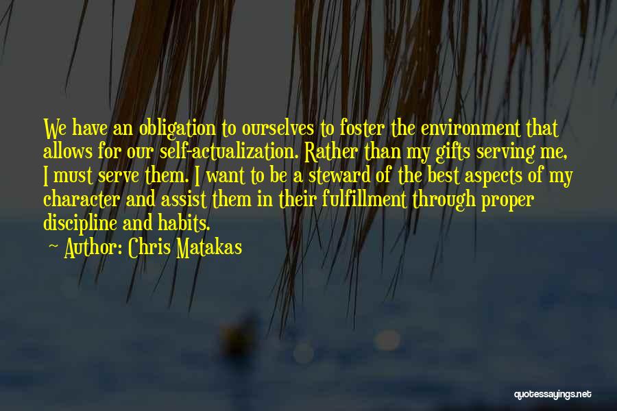 Actualization Quotes By Chris Matakas