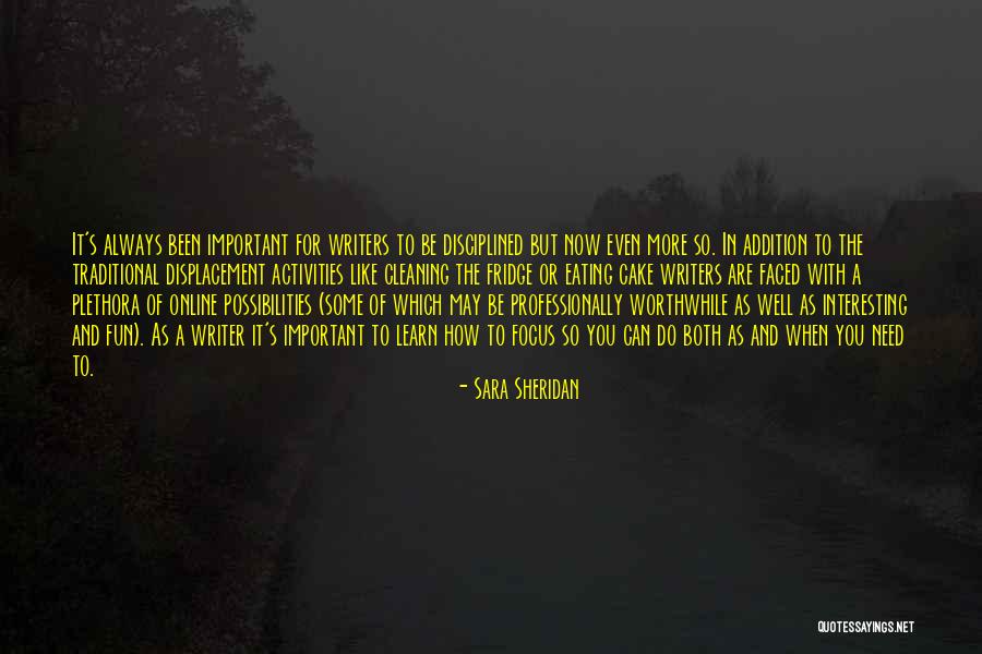 Actually Addition Quotes By Sara Sheridan