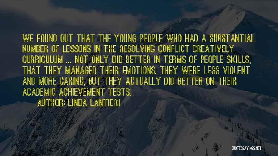 Actually Caring Quotes By Linda Lantieri