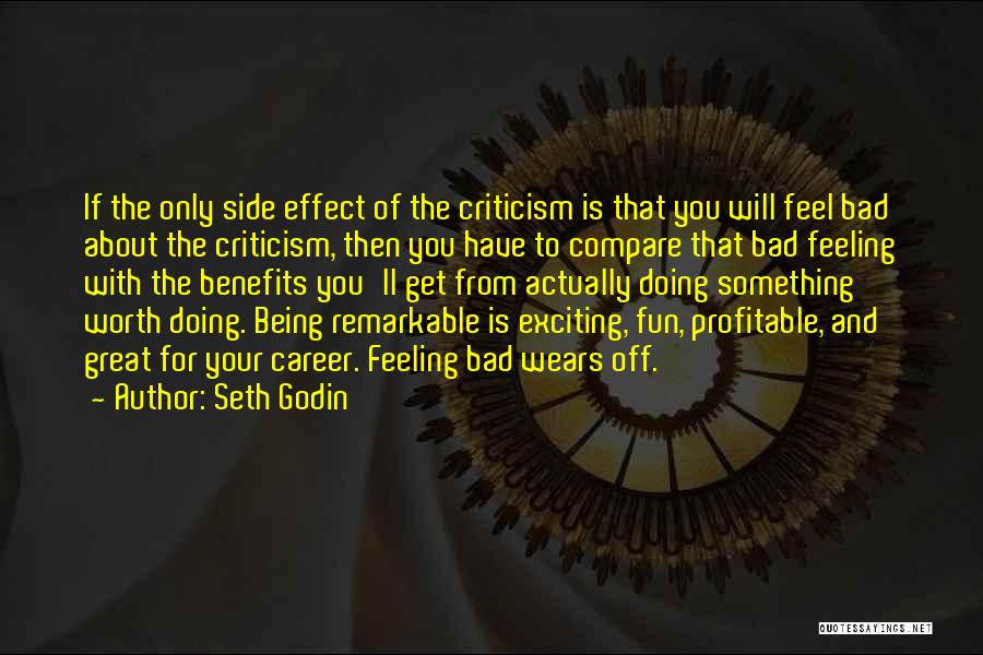 Actually Doing Something Quotes By Seth Godin