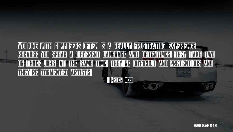 Acuidade Sinonimo Quotes By Peter Berg Acuidade Sinonimo Quotes By Peter Berg