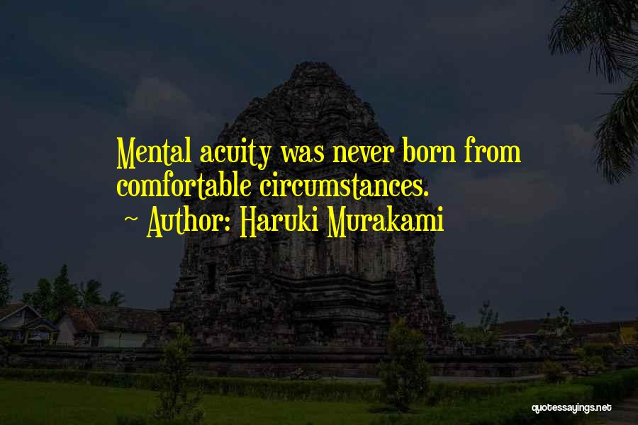 Acuity Quotes By Haruki Murakami