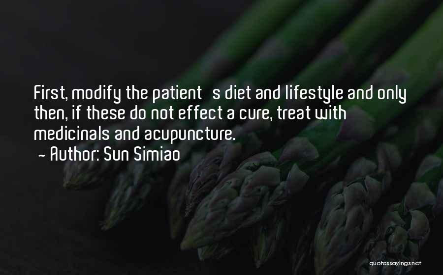 Acupuncture Quotes By Sun Simiao